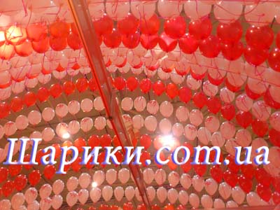 Гелиевые арки на выставке